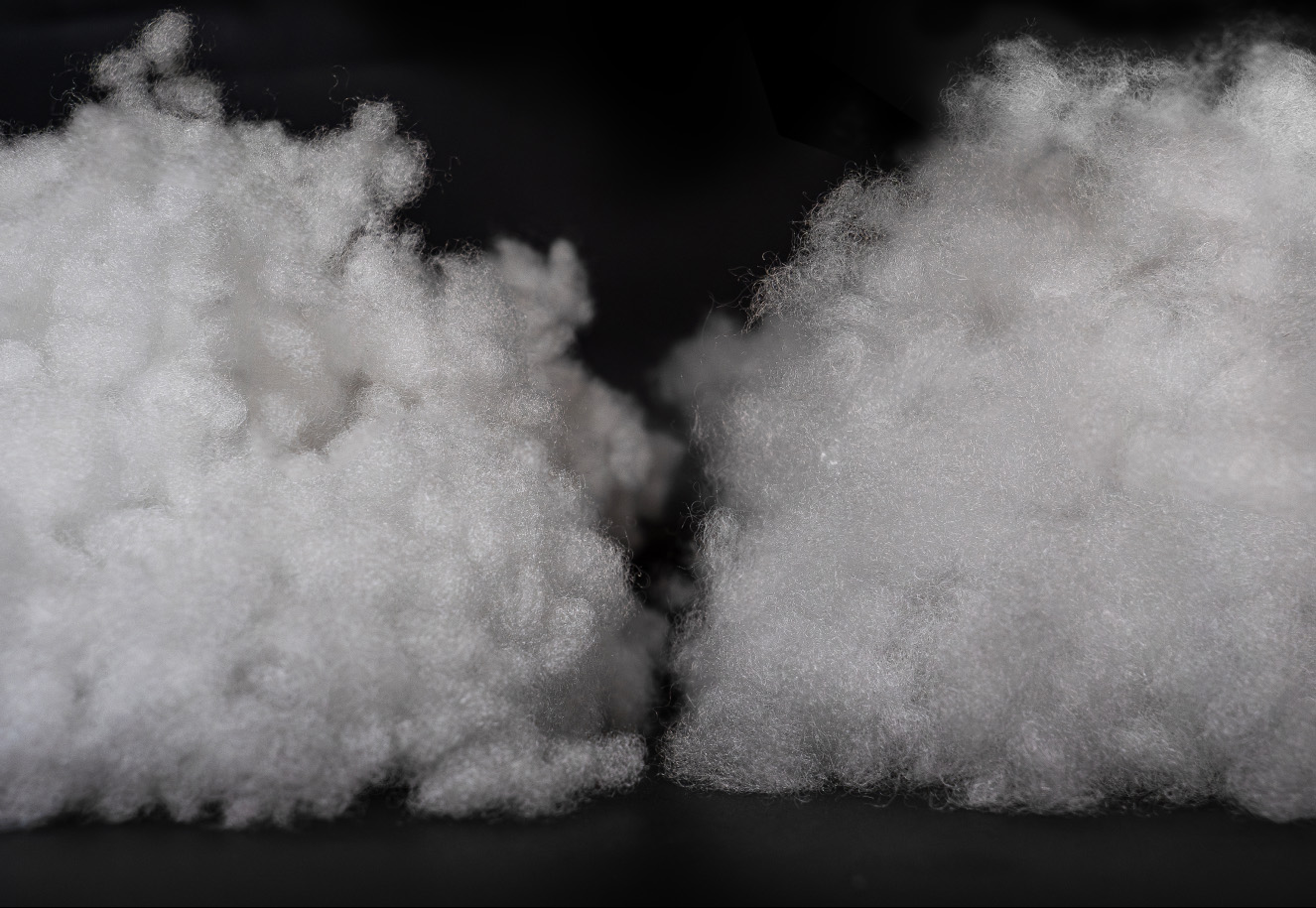 Fiberball WB: Advanced insulation made from spherical fiber clusters, for excellent breathability, washability, and comfort.